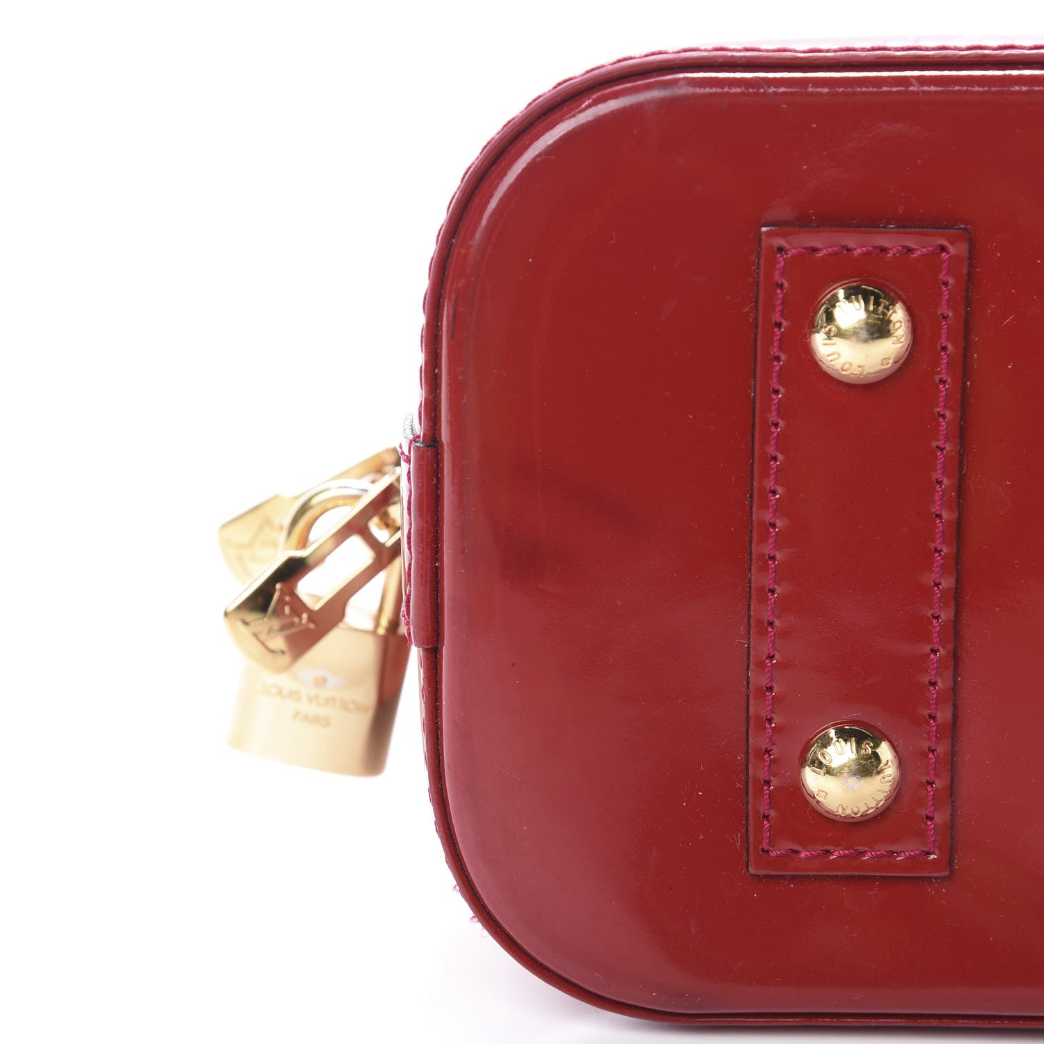 Louis Vuitton Vernis Alma BB Rose Indien 12 of 14