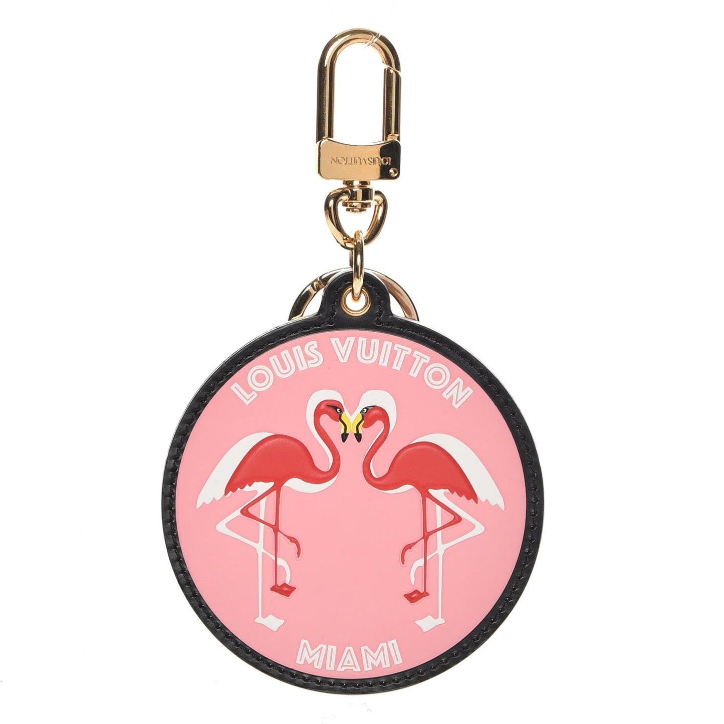 World Tour Flamingo Bag Charm Key Holder
