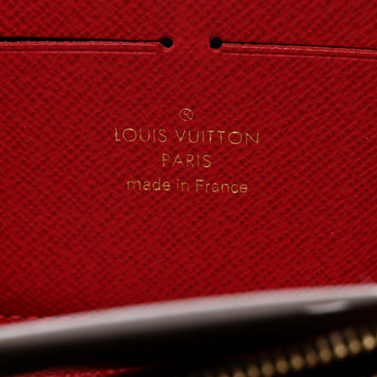 Louis Vuitton Damier Ebene Clemence Wallet Cherry 6 of 8