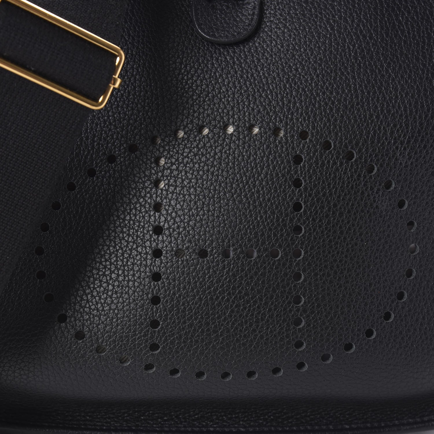 Hermes Taurillon Clemence Evelyne III PM Black 9 of 10