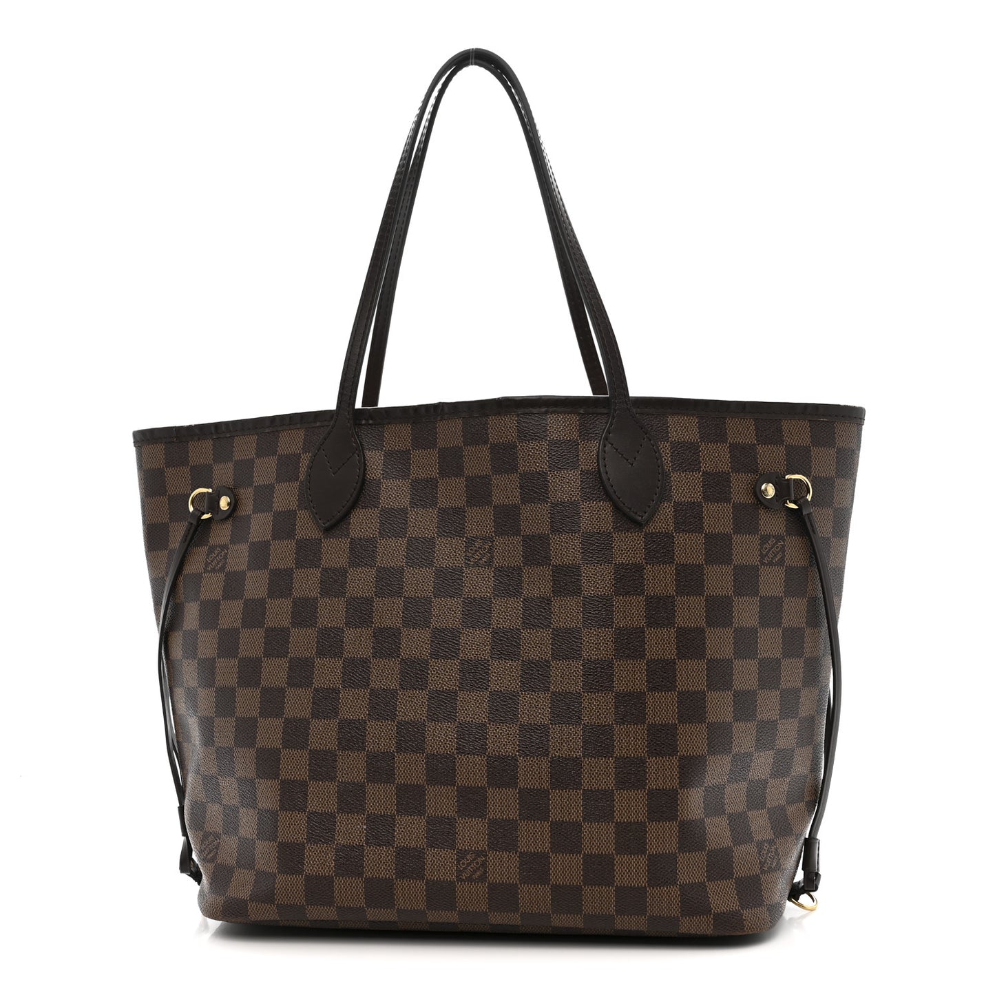 Damier Ebene Neo Neverfull MM Rose Ballerine