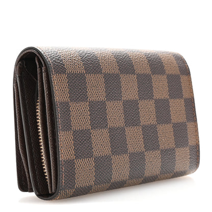 Louis Vuitton Damier Ebene Porte-Monnaie Billets Tresor Wallet 3 of 6