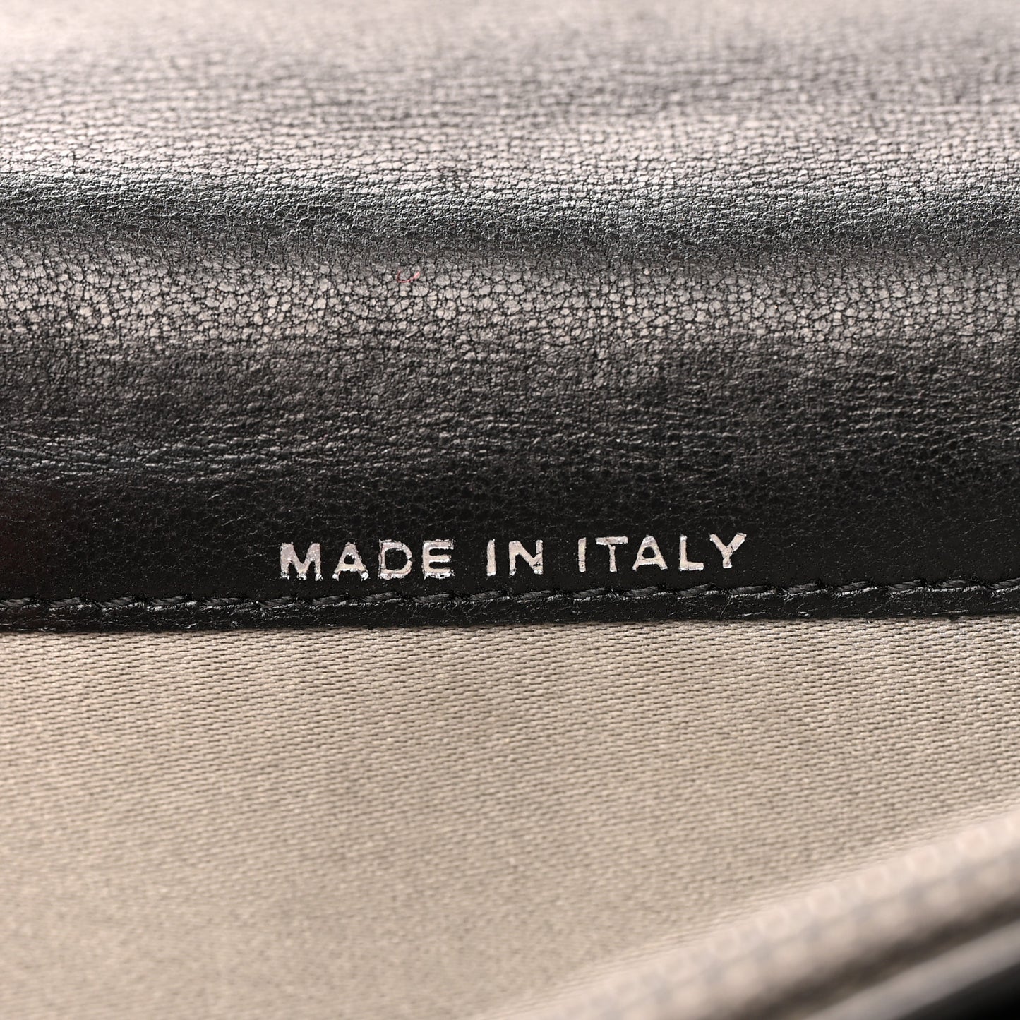 Lambskin Camellia Embossed Yen Wallet Black