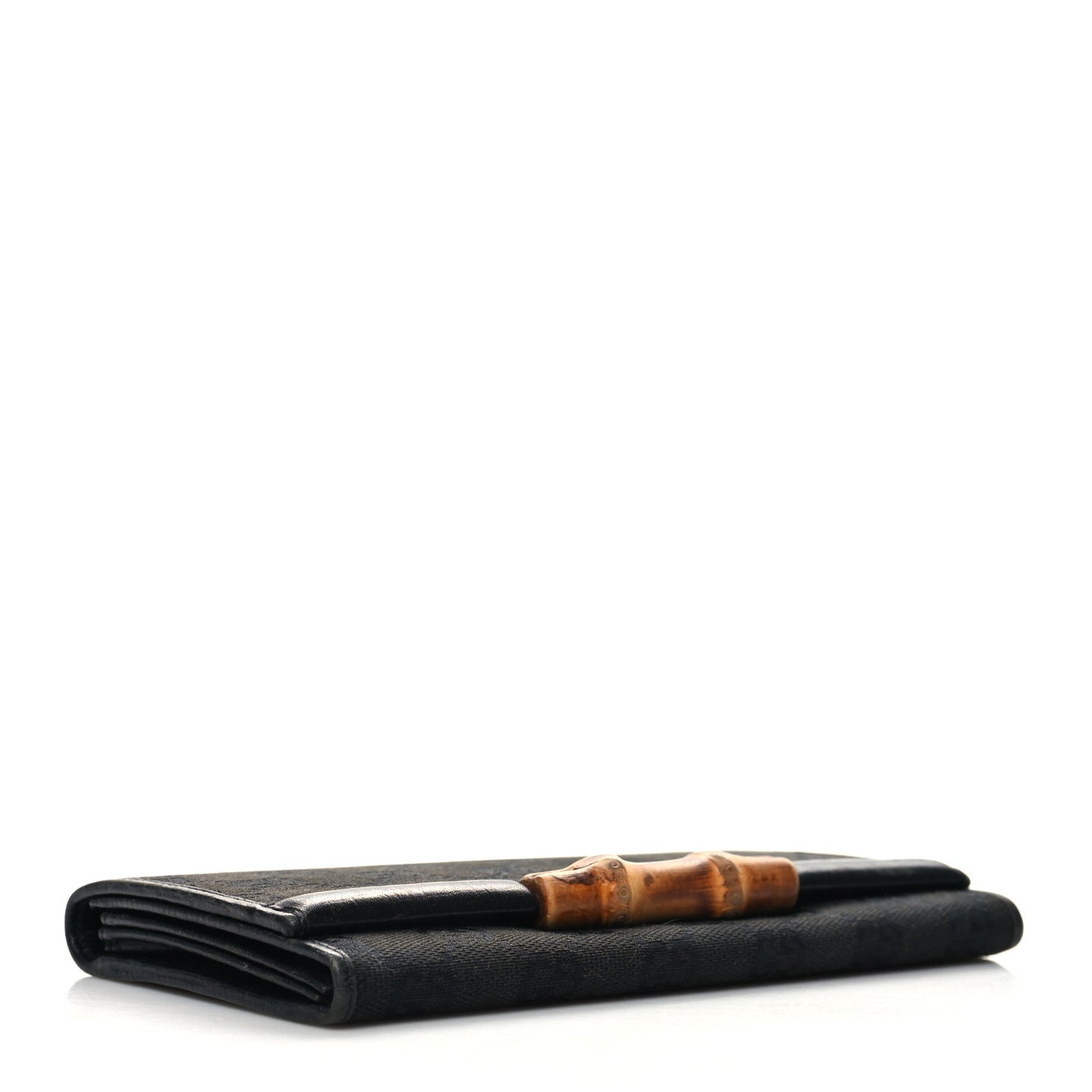 Monogram Bamboo Bar Continental Wallet Black