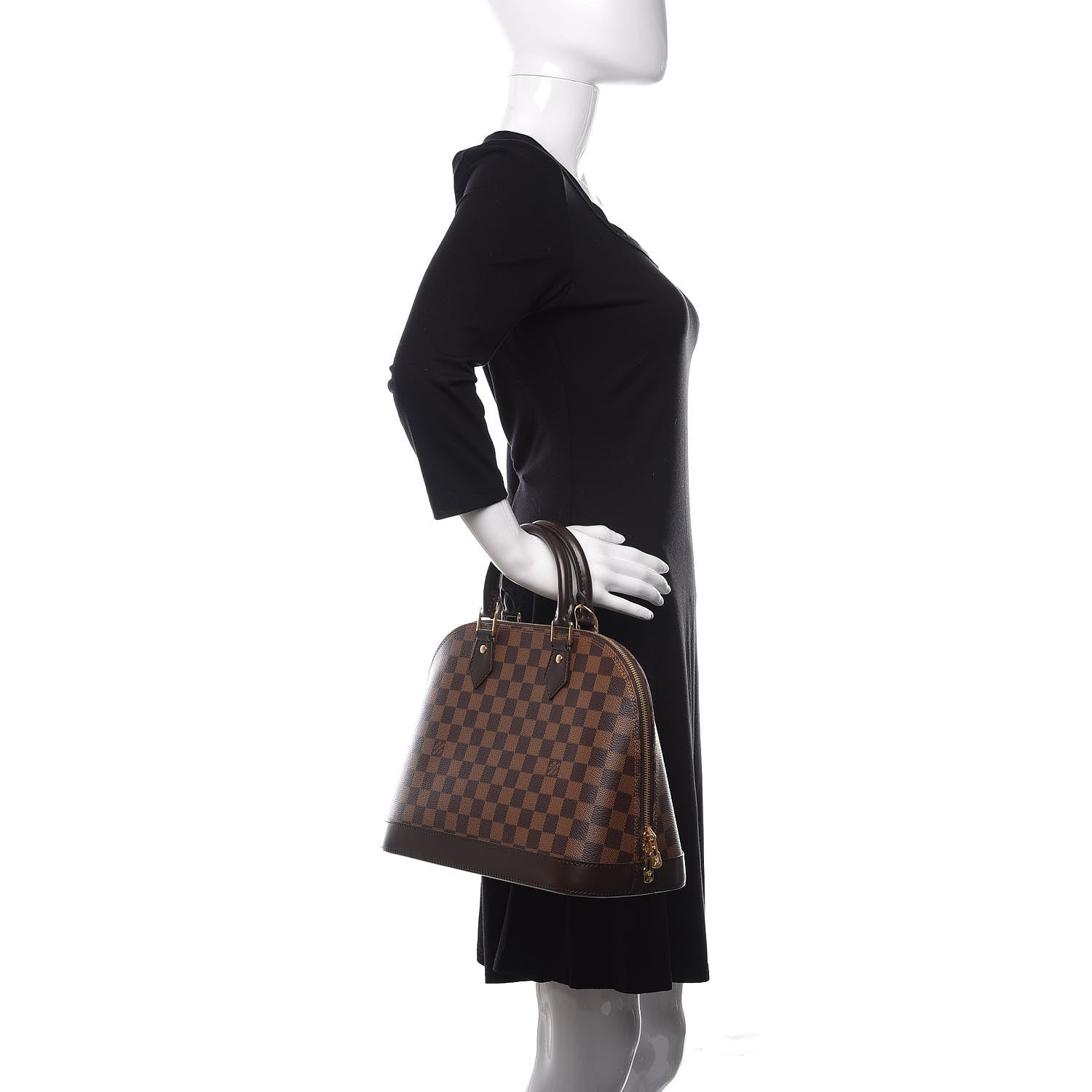 Louis Vuitton Damier Ebene Alma PM 2 of 9