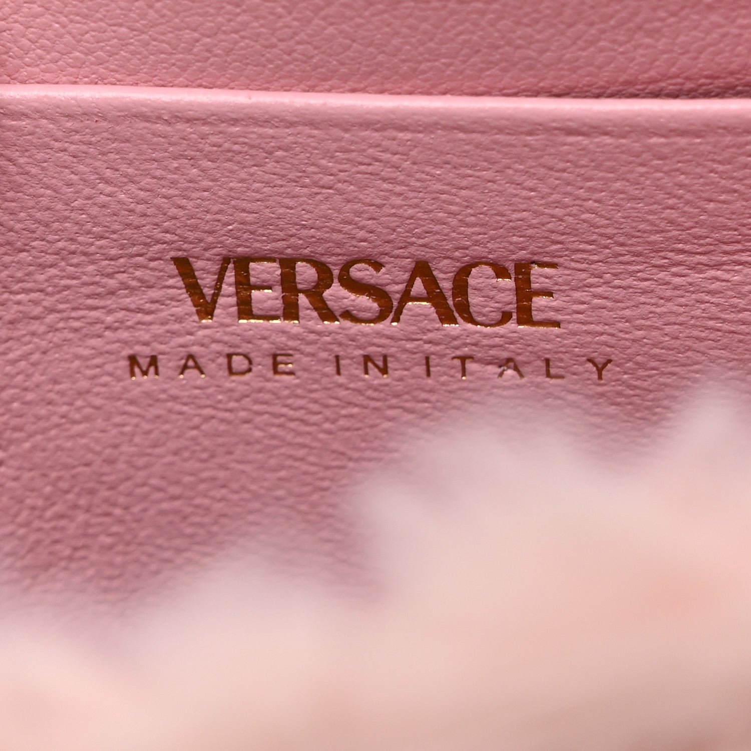 Versace Faux Fur Quilted Virtus Shoulder Bag English Rose 6 of 10