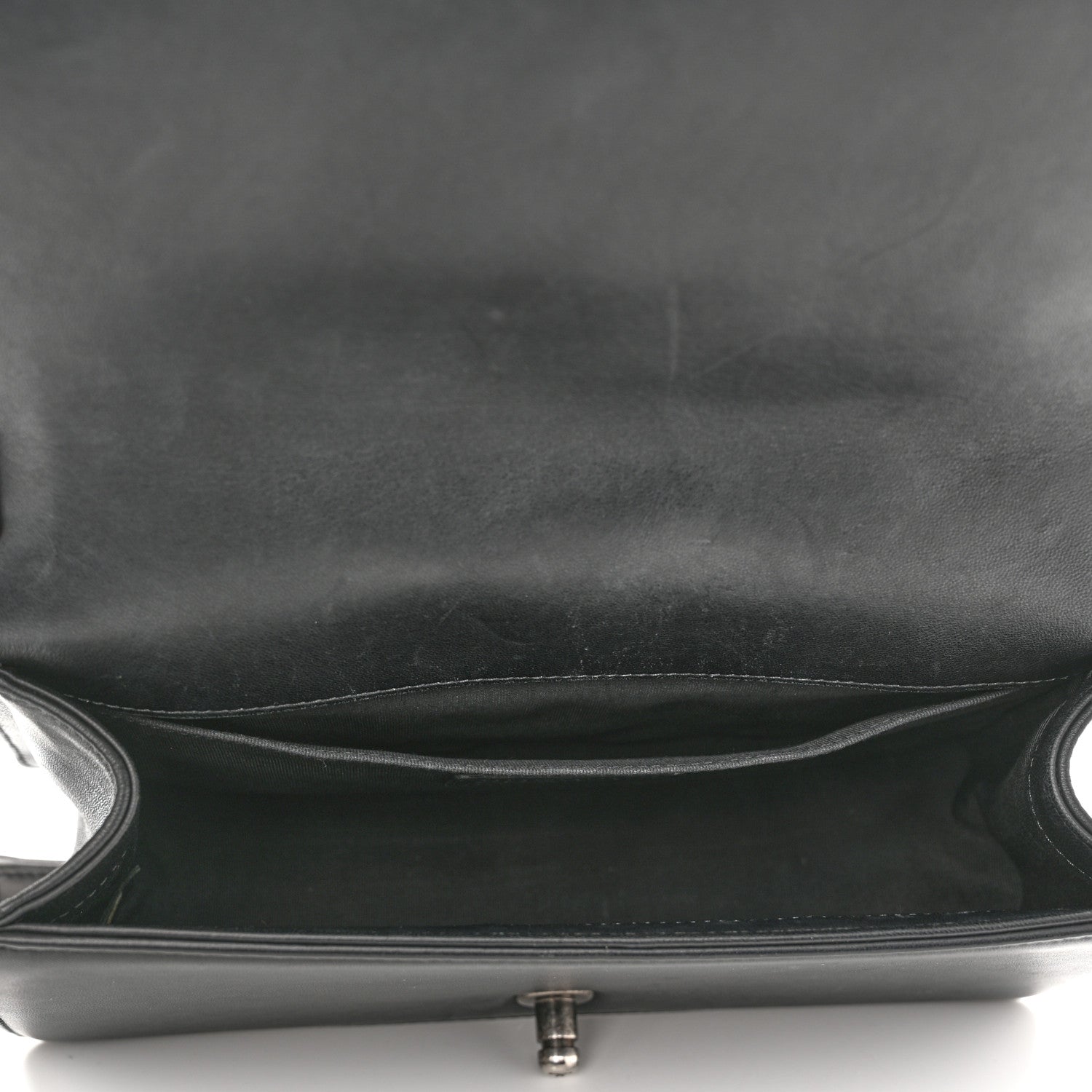 Chanel Lambskin Quilted Medium Boy Flap Black 5 of 12
