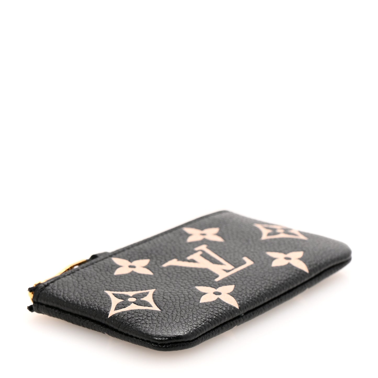 Empreinte Monogram Giant Key Pouch Black Beige