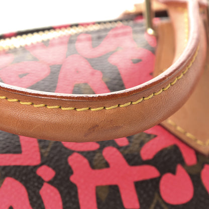 Louis Vuitton Monogram Graffiti Speedy 30 Fuchsia 11 of 11