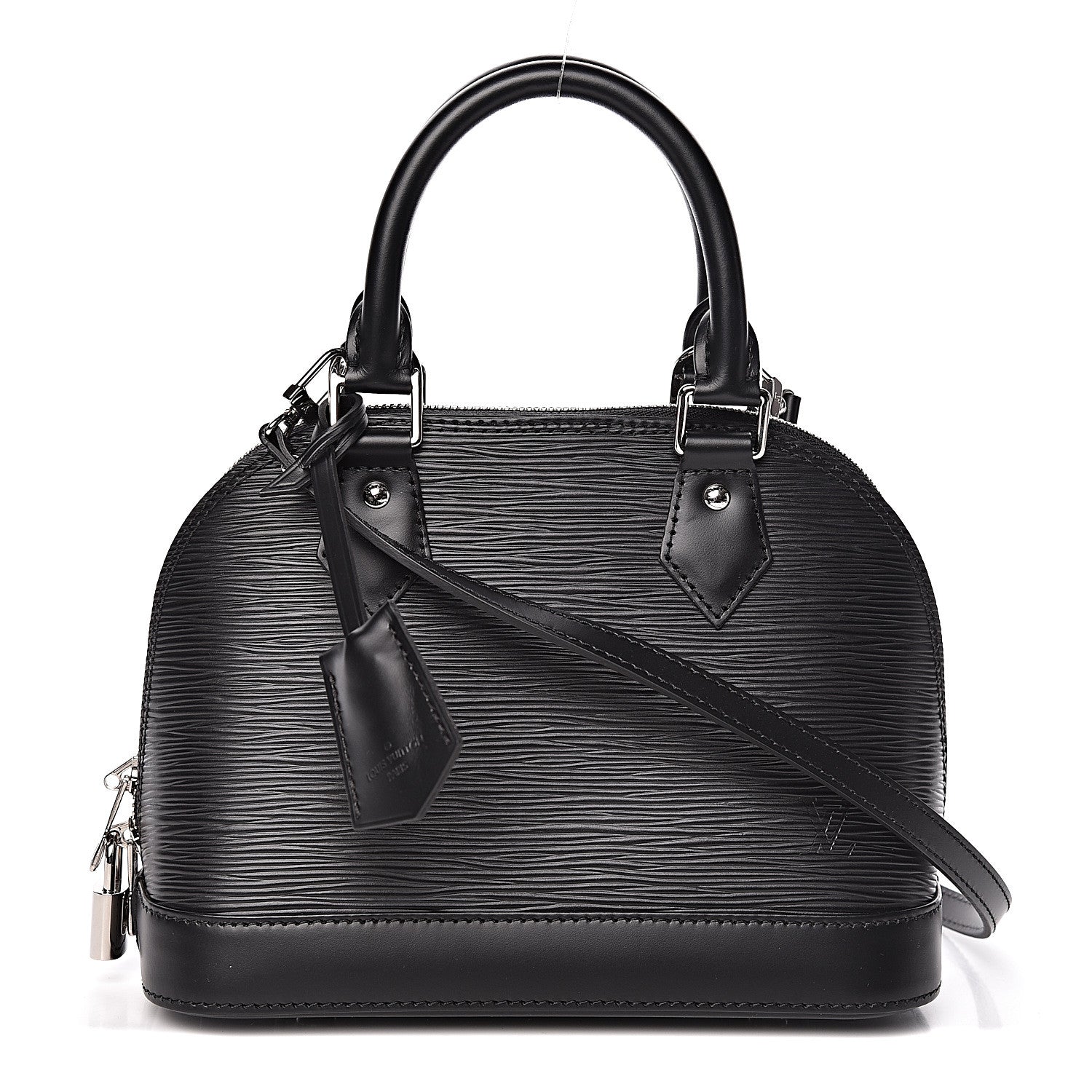 Louis Vuitton Epi Alma BB Black 1 of 10