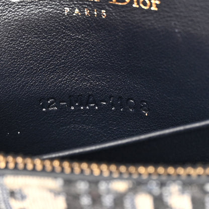 Christian Dior Oblique Saddle Belt Bag Blue 8 of 13