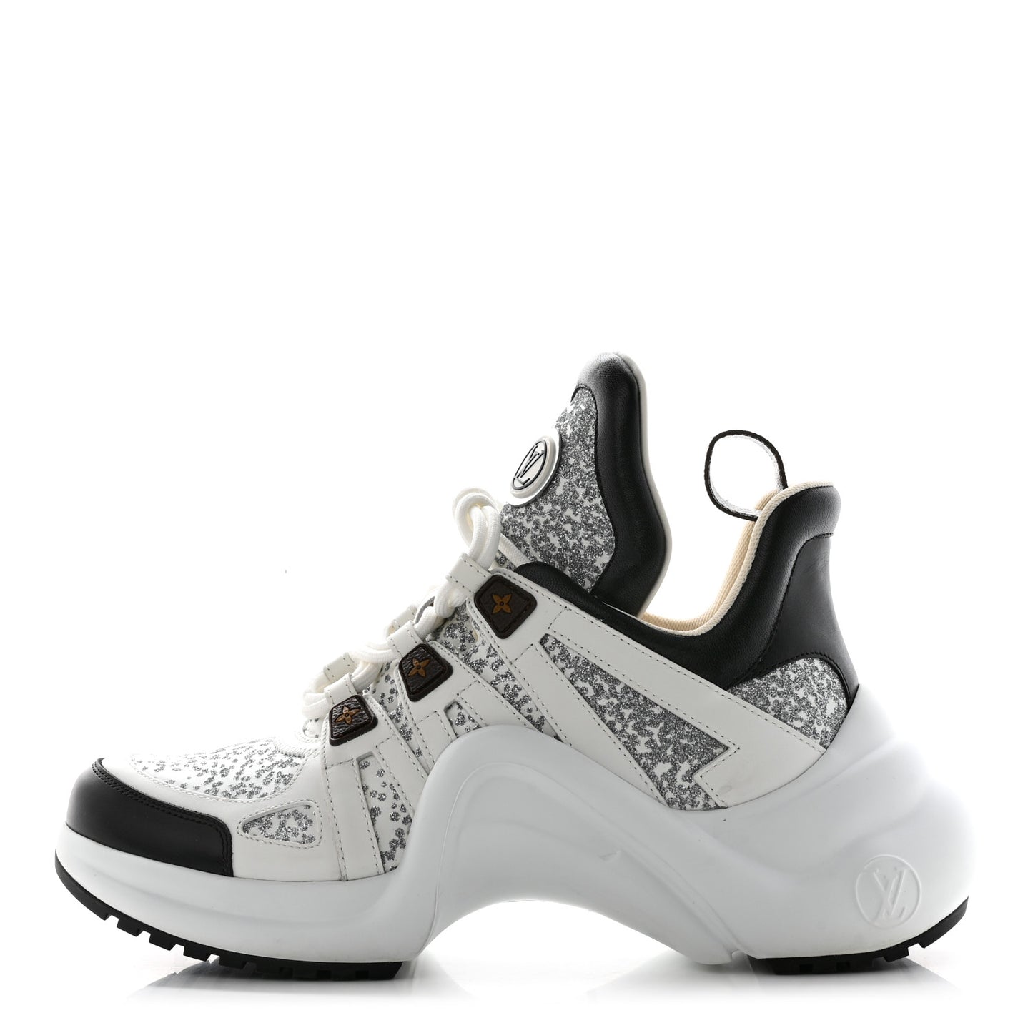 Monogram Calfskin LV Archlight Sneakers 39 White