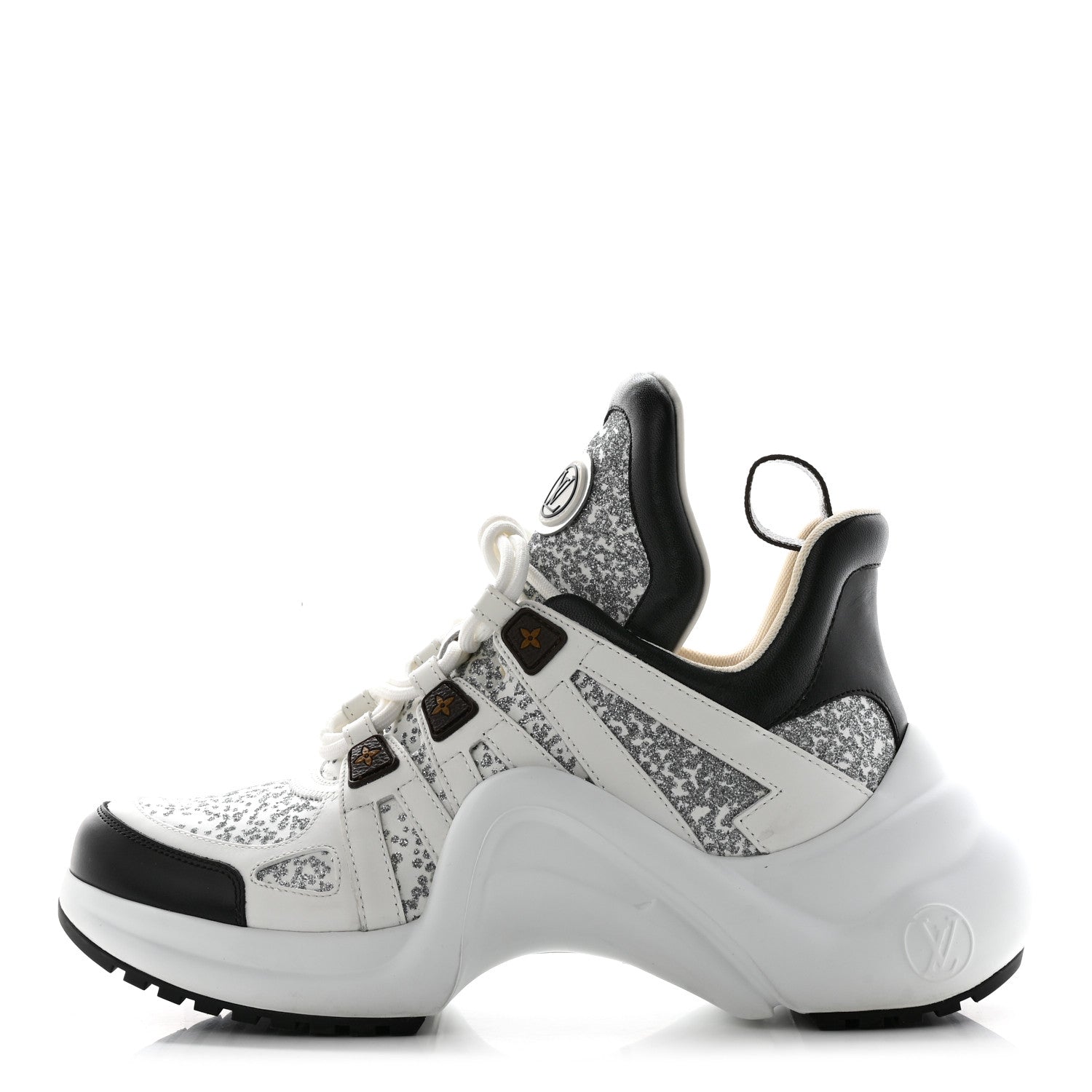 Louis Vuitton Monogram Calfskin LV Archlight Sneakers 39 White 1 of 12
