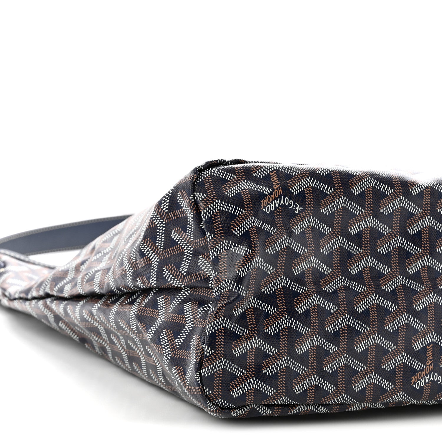Goyard Goyardine Boheme Hobo Navy Blue 10 of 11