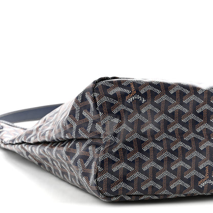 Goyard Goyardine Boheme Hobo Navy Blue 10 of 11