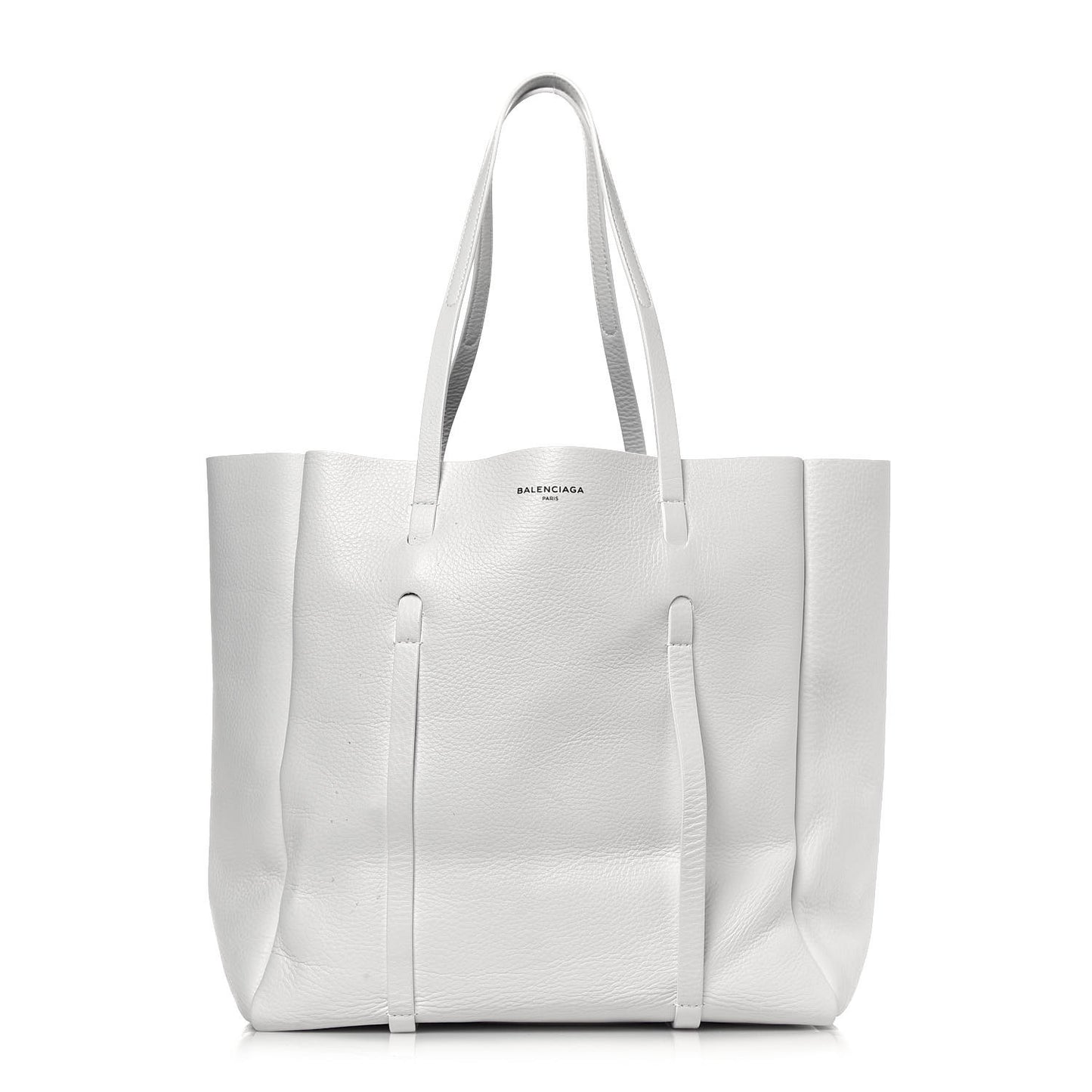 Veau Baltimore Double Sided Small Everyday Tote Optic White Black
