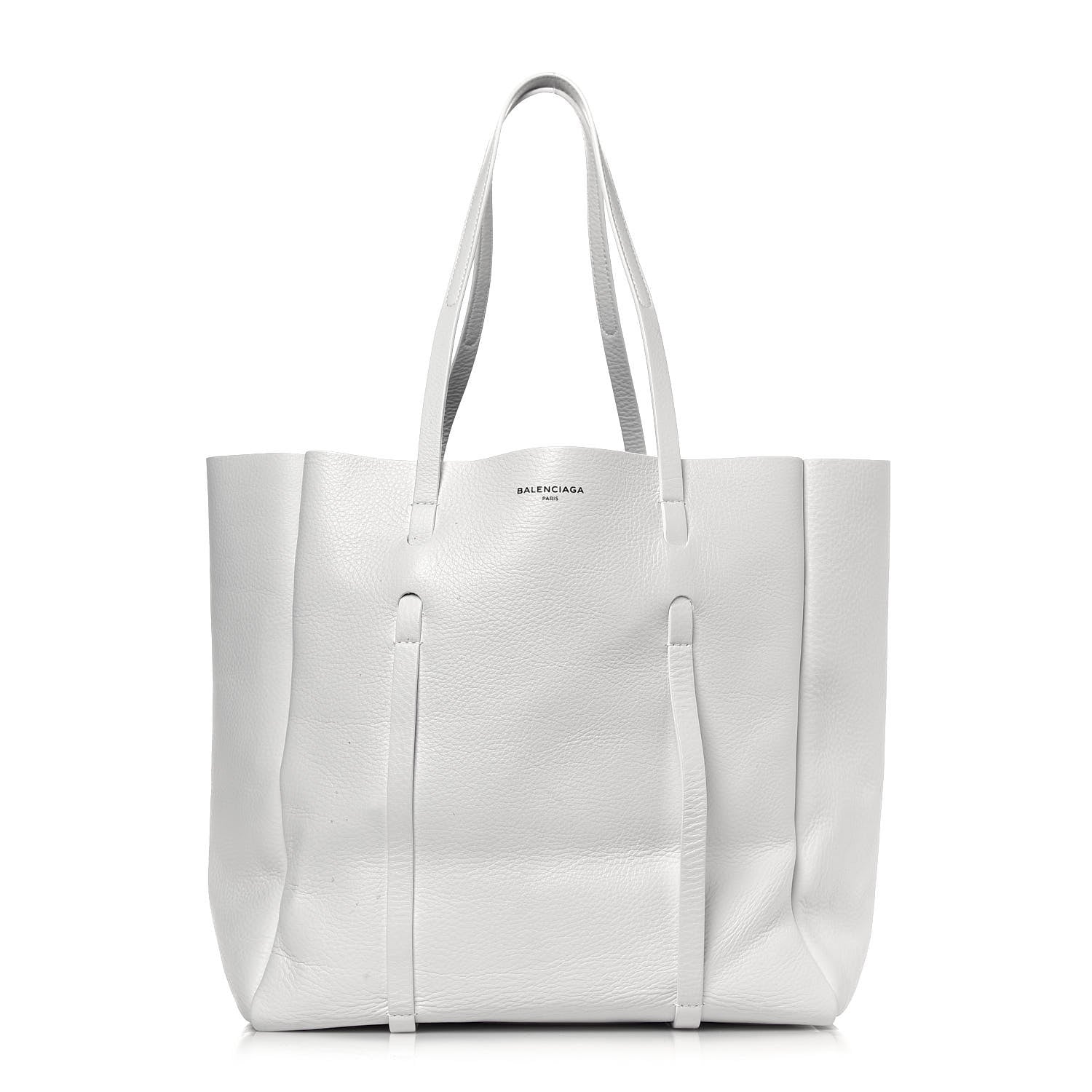 Balenciaga Veau Baltimore Double Sided Small Everyday Tote Optic White Black 2 of 18