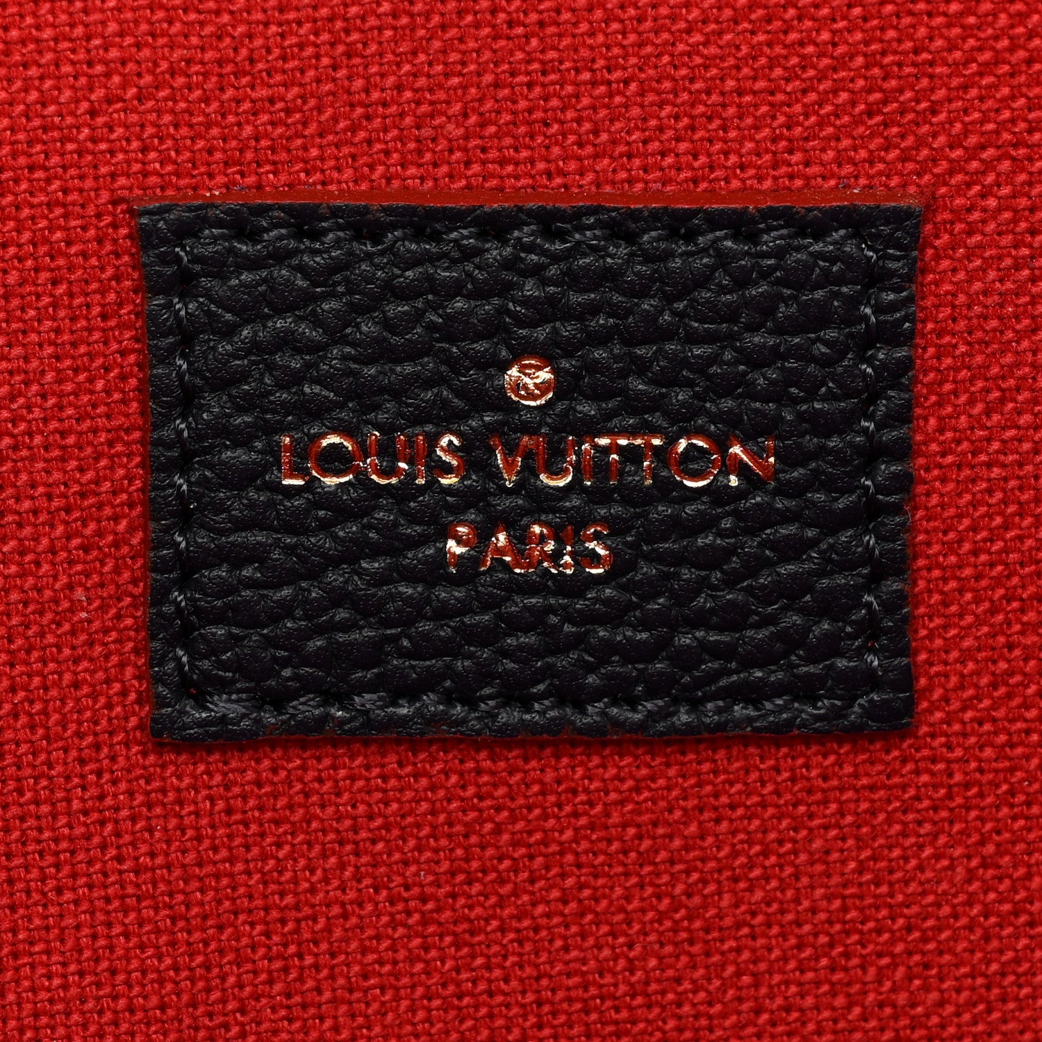 Louis Vuitton Empreinte Pochette Felicie Chain Wallet Marine Rouge 7 of 11
