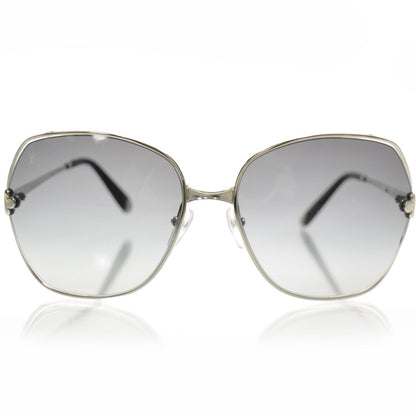 Louis Vuitton Rhinestone Oversized Magnolia Sunglasses Black Glitter 3 of 8