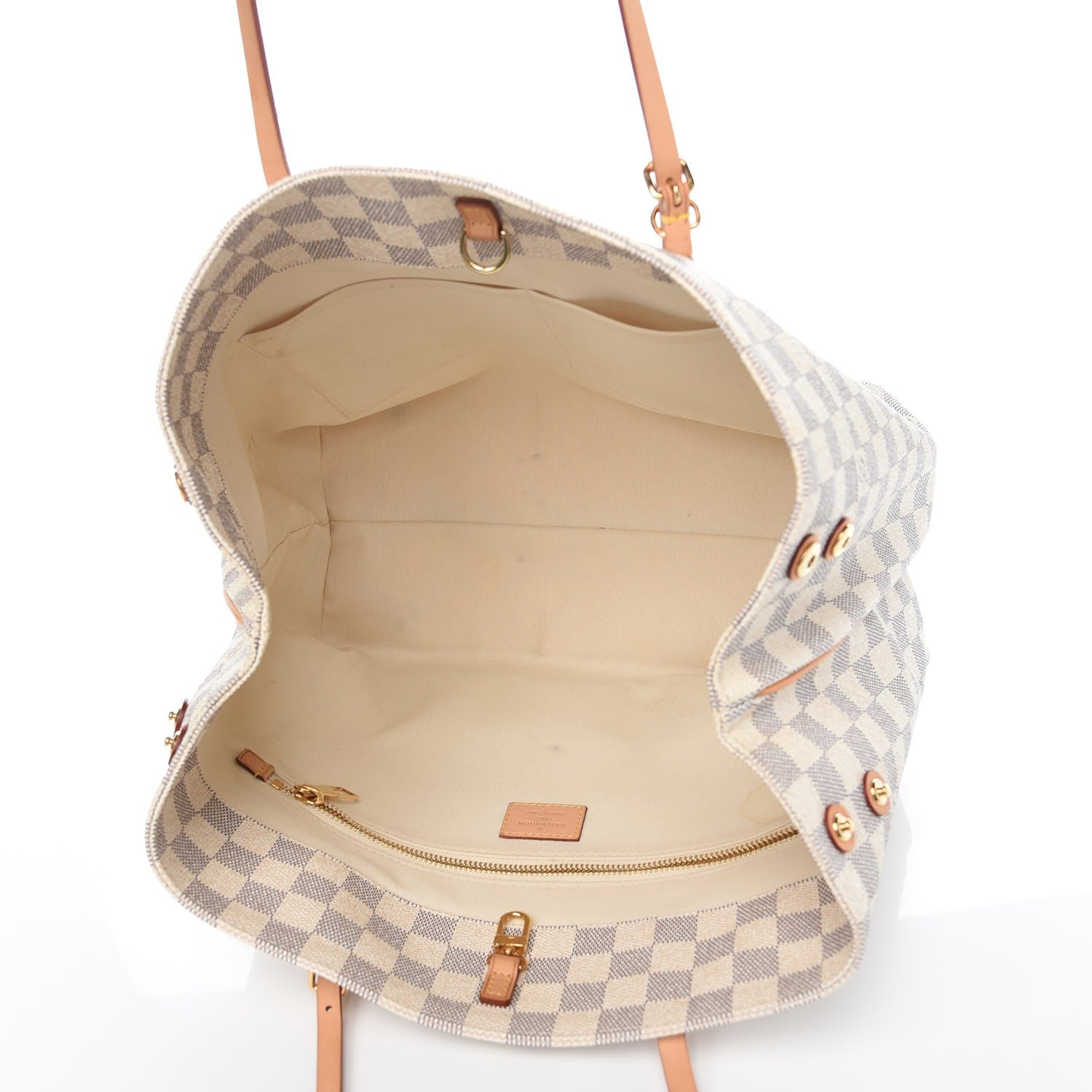 Louis Vuitton Damier Azur Cabas Adventure MM 5 of 8