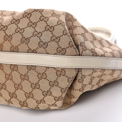 Gucci Monogram Medium Scarlett Studded Tote Off White 6 of 14