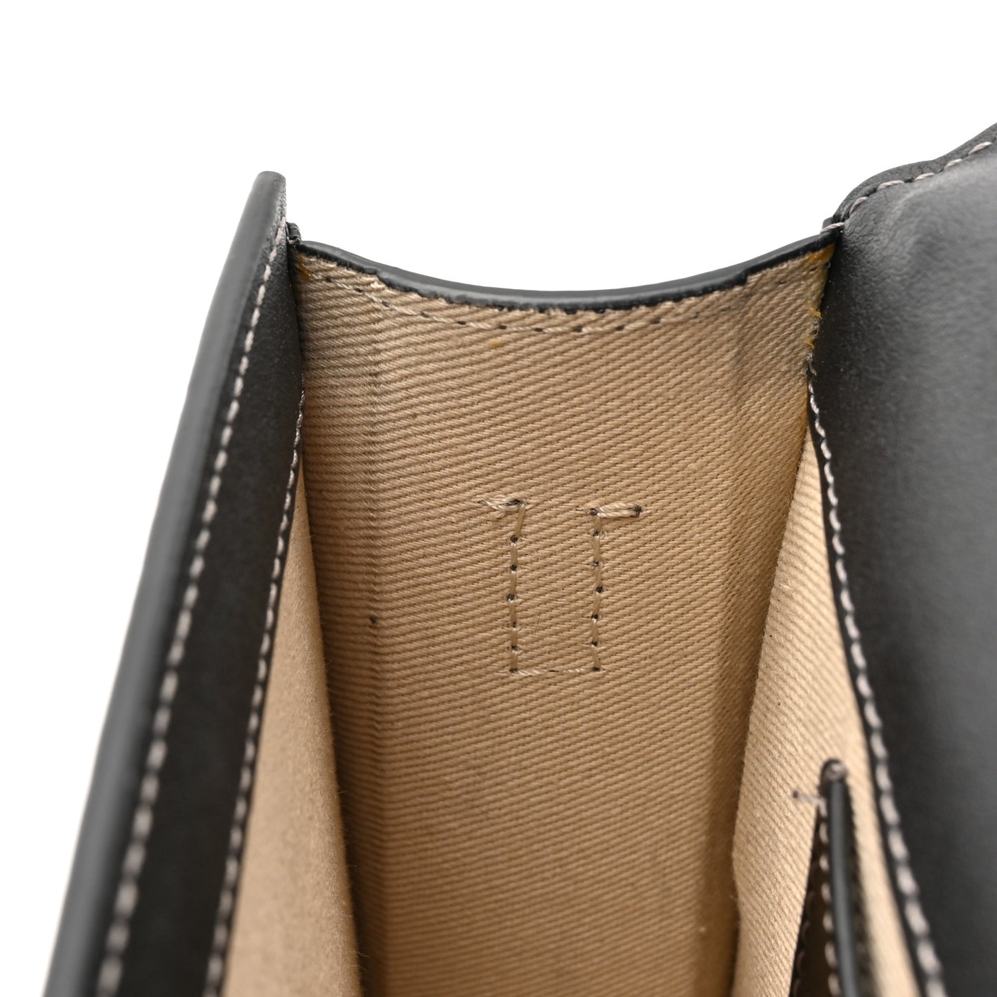 Smooth Calfskin Le Bambino Homme Black