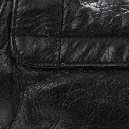 Balenciaga Agneau Classic Hardware Neo Folk Messenger Black 11 of 12