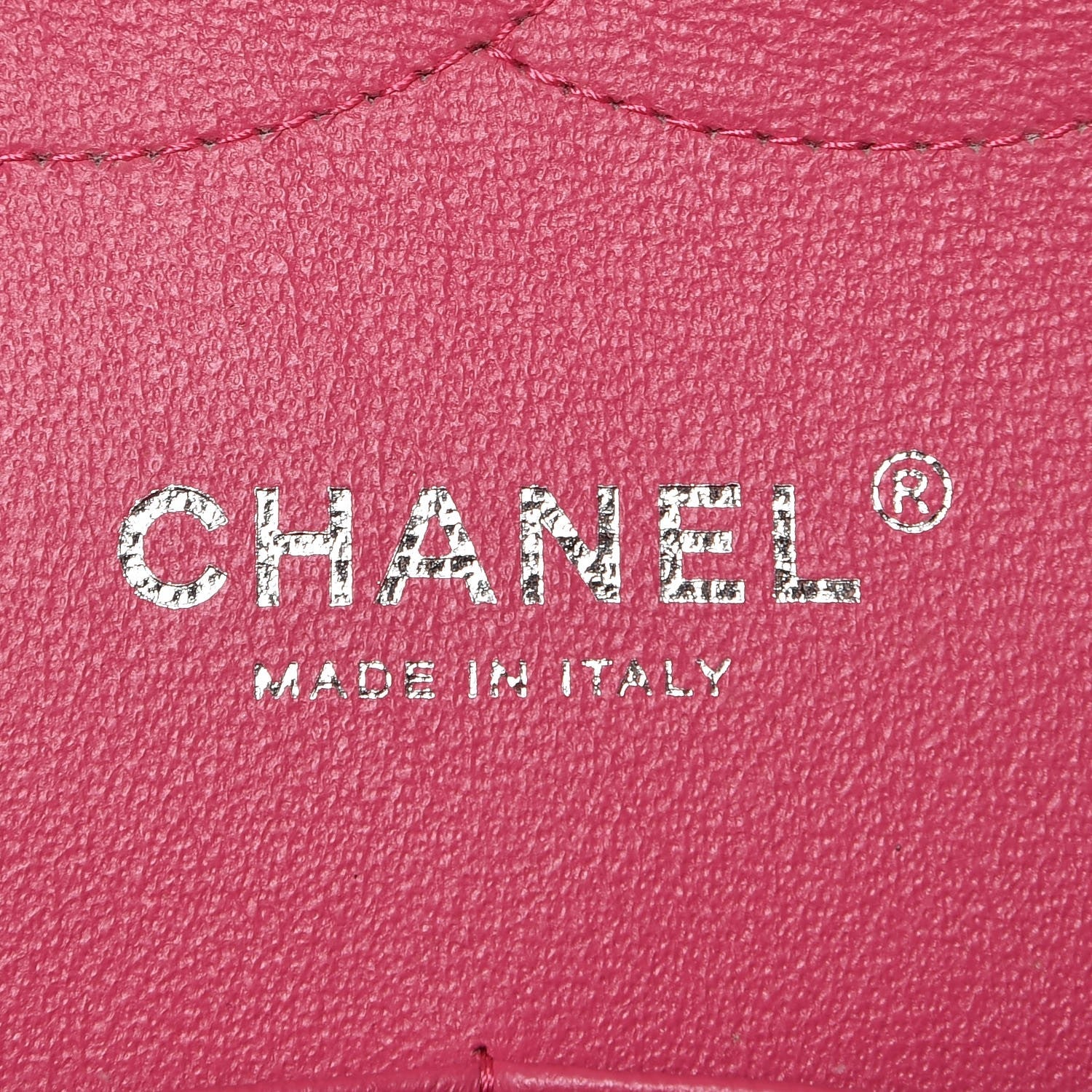 Chanel Lambskin Quilted Jumbo Double Flap Dark Pink 6 of 12