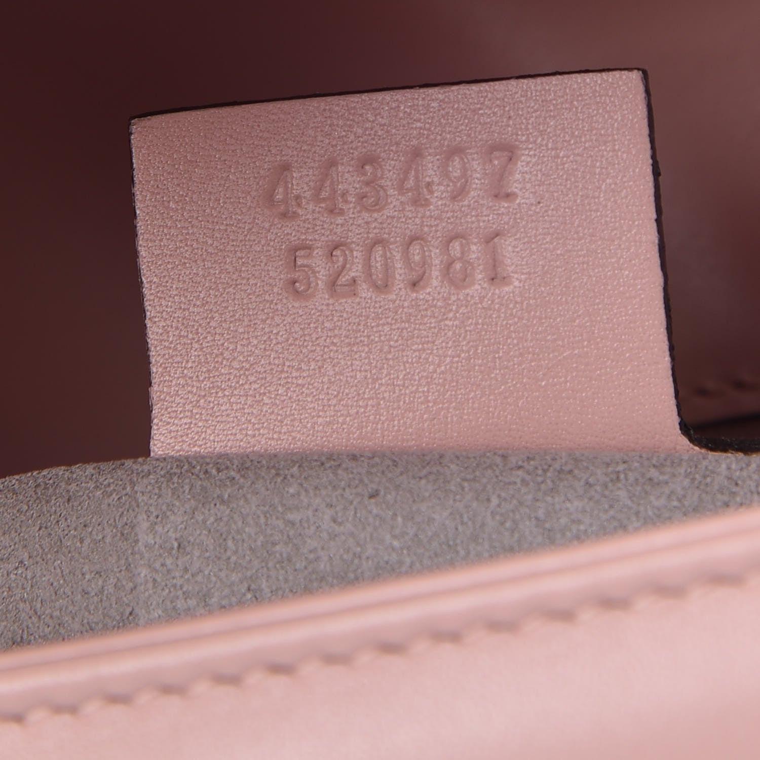 Gucci Calfskin Matelasse Small GG Marmont Shoulder Bag Perfect Pink 6 of 6
