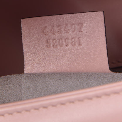 Gucci Calfskin Matelasse Small GG Marmont Shoulder Bag Perfect Pink 6 of 6