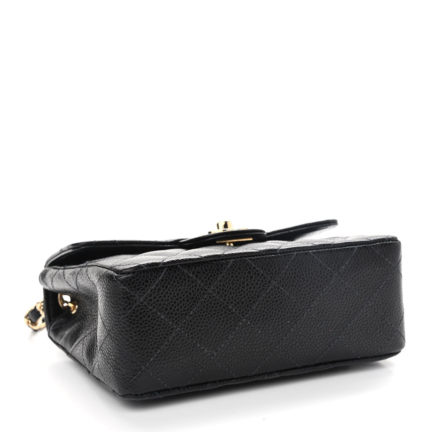 Chanel Caviar Quilted Mini Square Flap Black 4 of 12