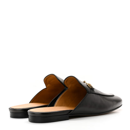 Gucci Calfskin Womens Princetown Slippers 41 Black 4 of 12