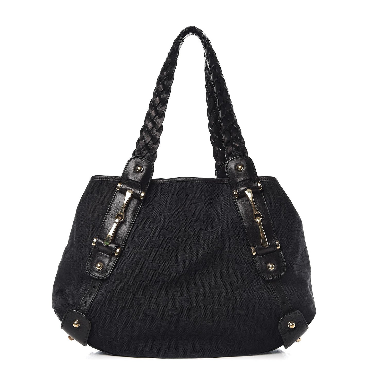 Monogram Small Pelham Shoulder Bag Black