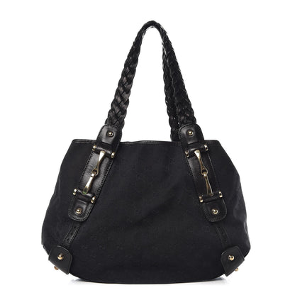Gucci Monogram Small Pelham Shoulder Bag Black 1 of 13