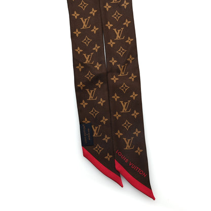 Louis Vuitton LV X TM Silk Monogram Cerises Bandeau Brown 2 of 3