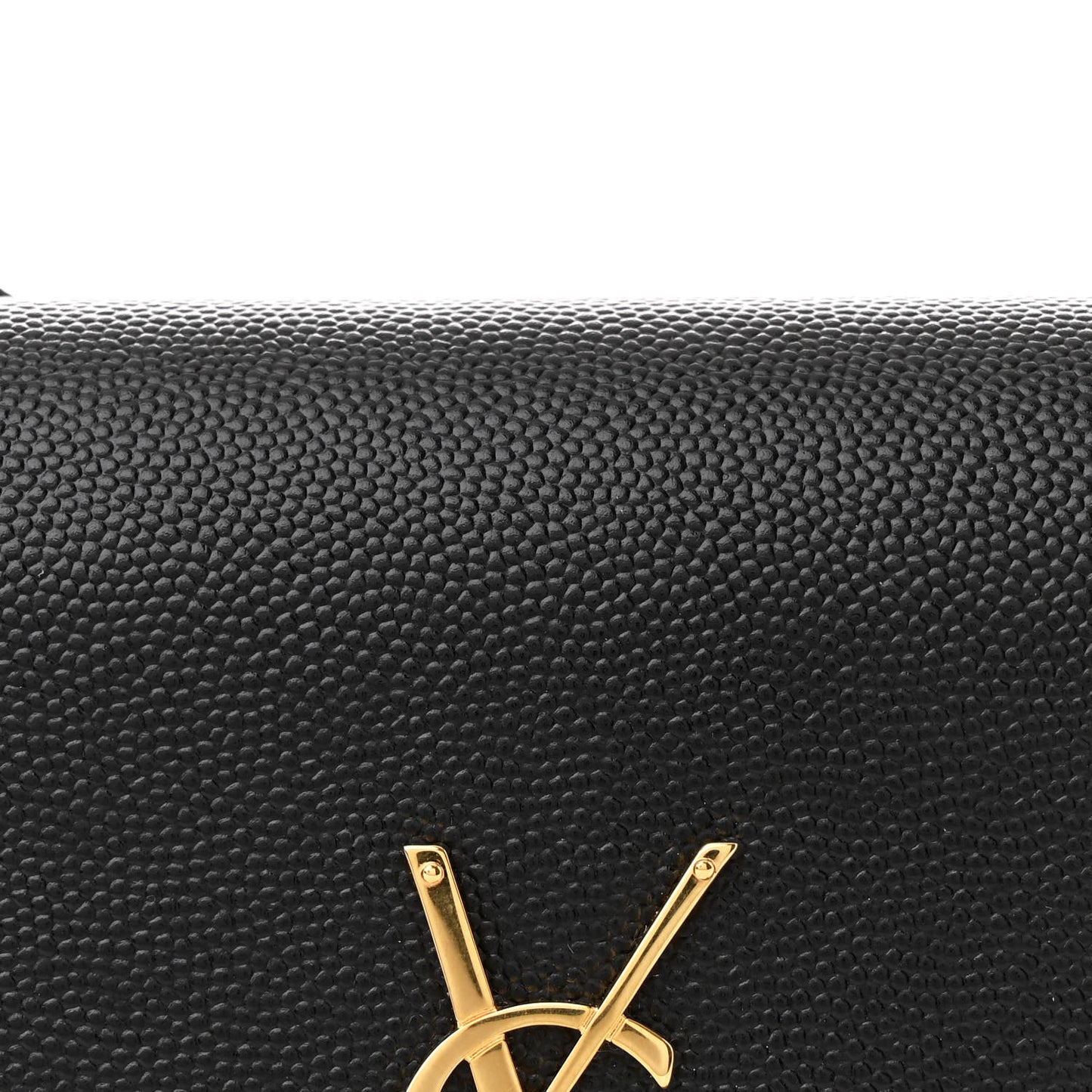 Grain De Poudre Classic Monogram Kate Tassel Chain Wallet Black