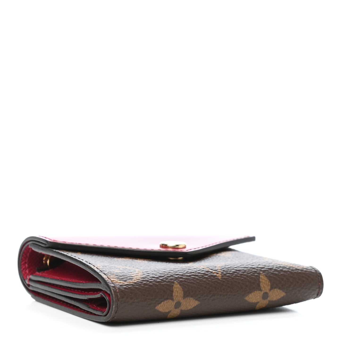Monogram Zoe Wallet Fuchsia