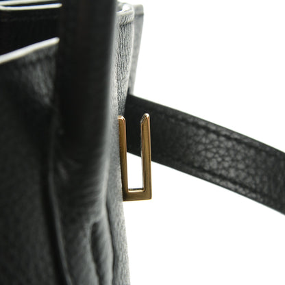 Hermes Taurillon Clemence Birkin 40 Black 16 of 24