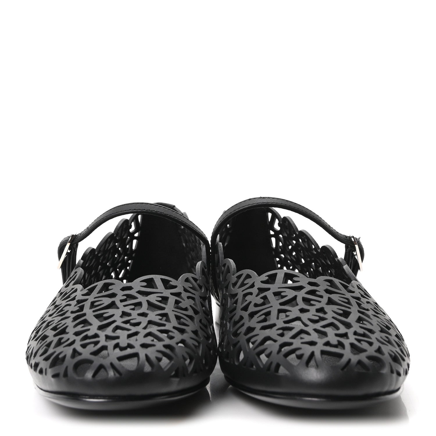 Hermes Calfskin Meli Ballet Flats 39 Black 3 of 10