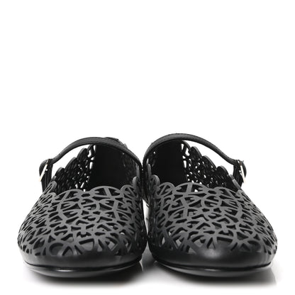 Hermes Calfskin Meli Ballet Flats 39 Black 3 of 10