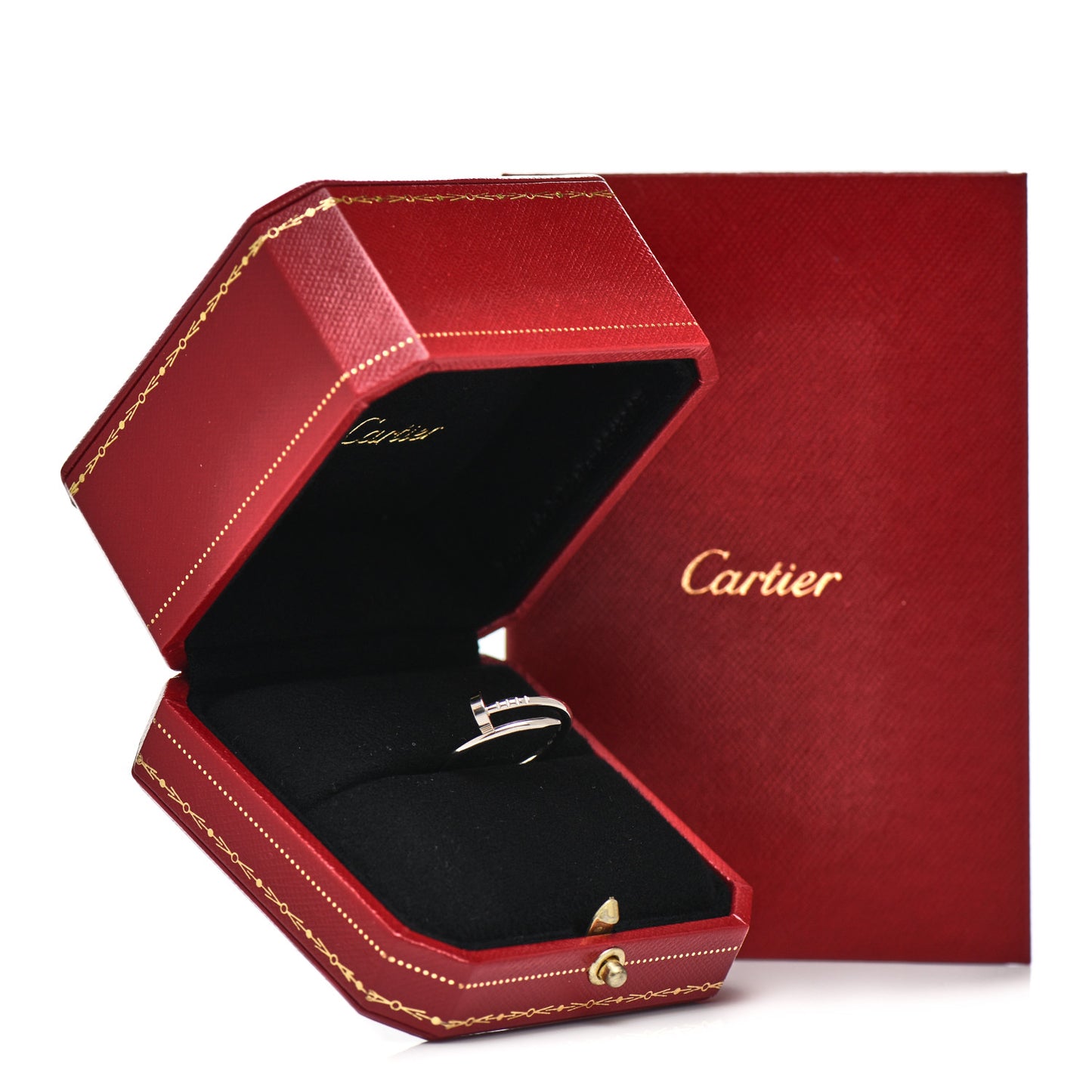 18K White Gold Small Juste Un Clou Ring 57 8