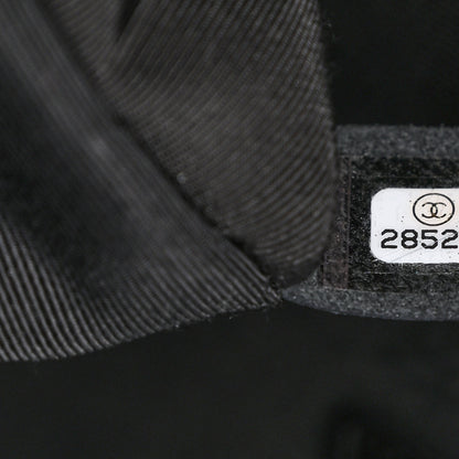 Chanel Calfskin Quilted Small XXL Travel Flap Bag Black 7 of 10