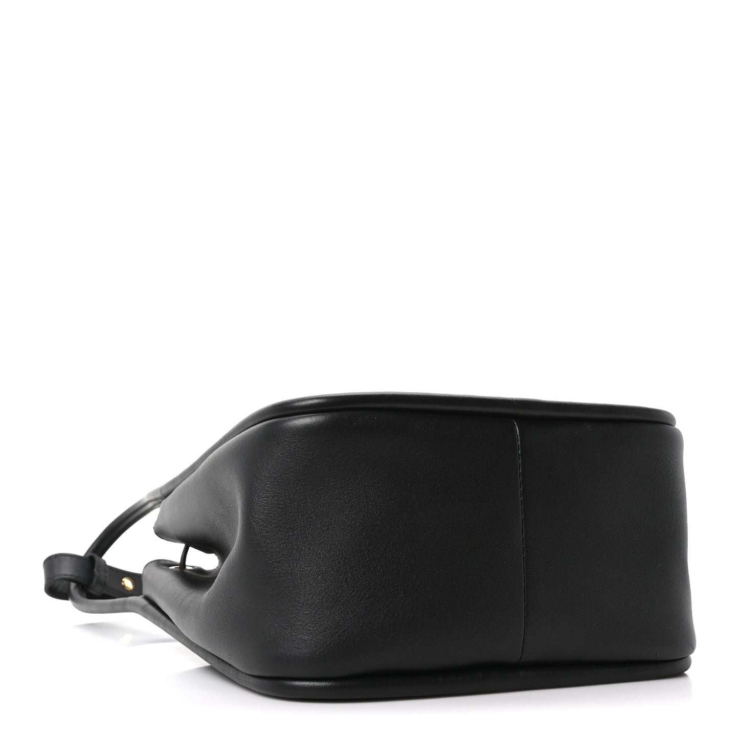 Soft Calfskin Mini Darling Bucket Bag Black
