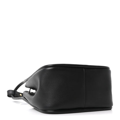 Prada Soft Calfskin Mini Darling Bucket Bag Black 4 of 10