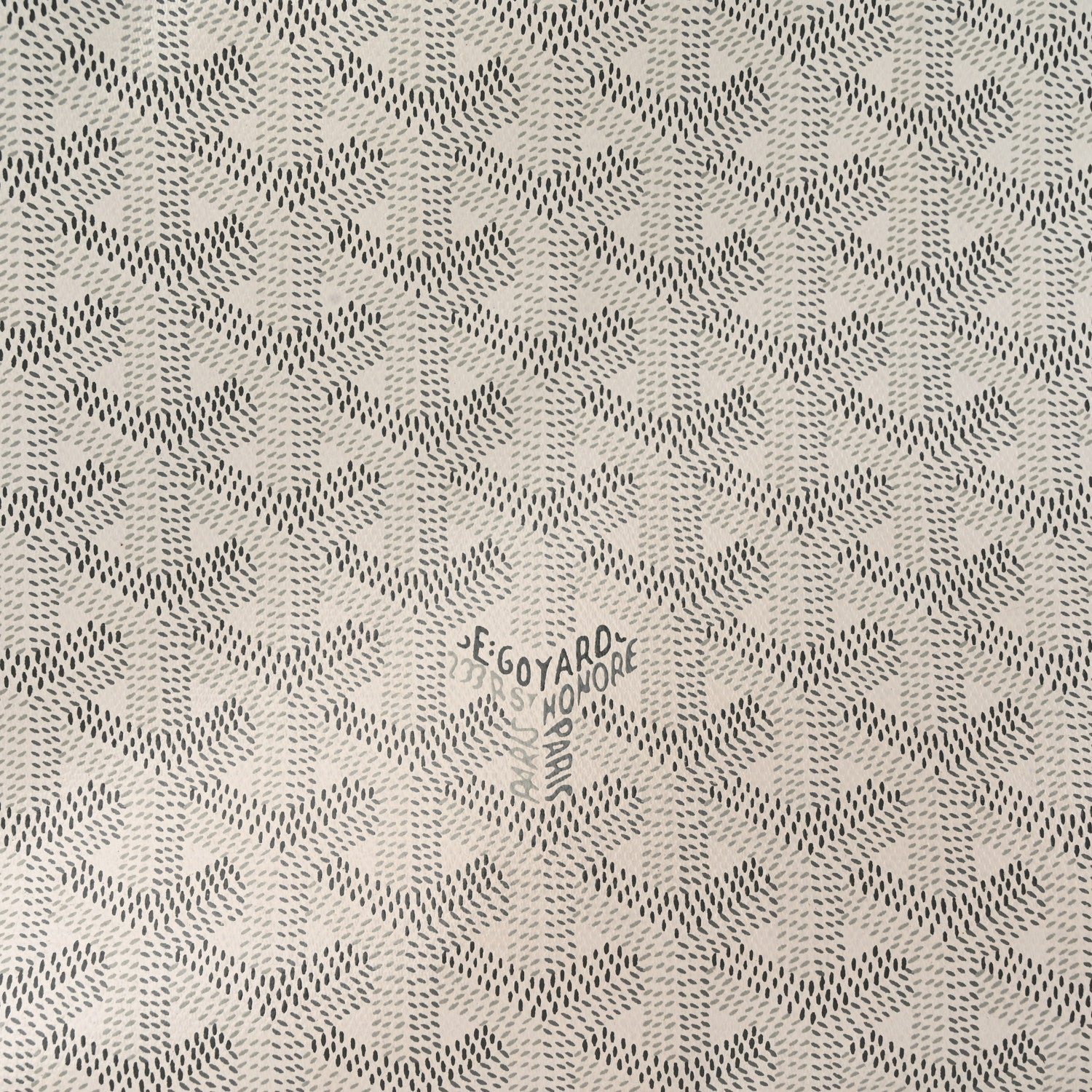 Goyard Goyardine Senat Pochette MM White 7 of 14