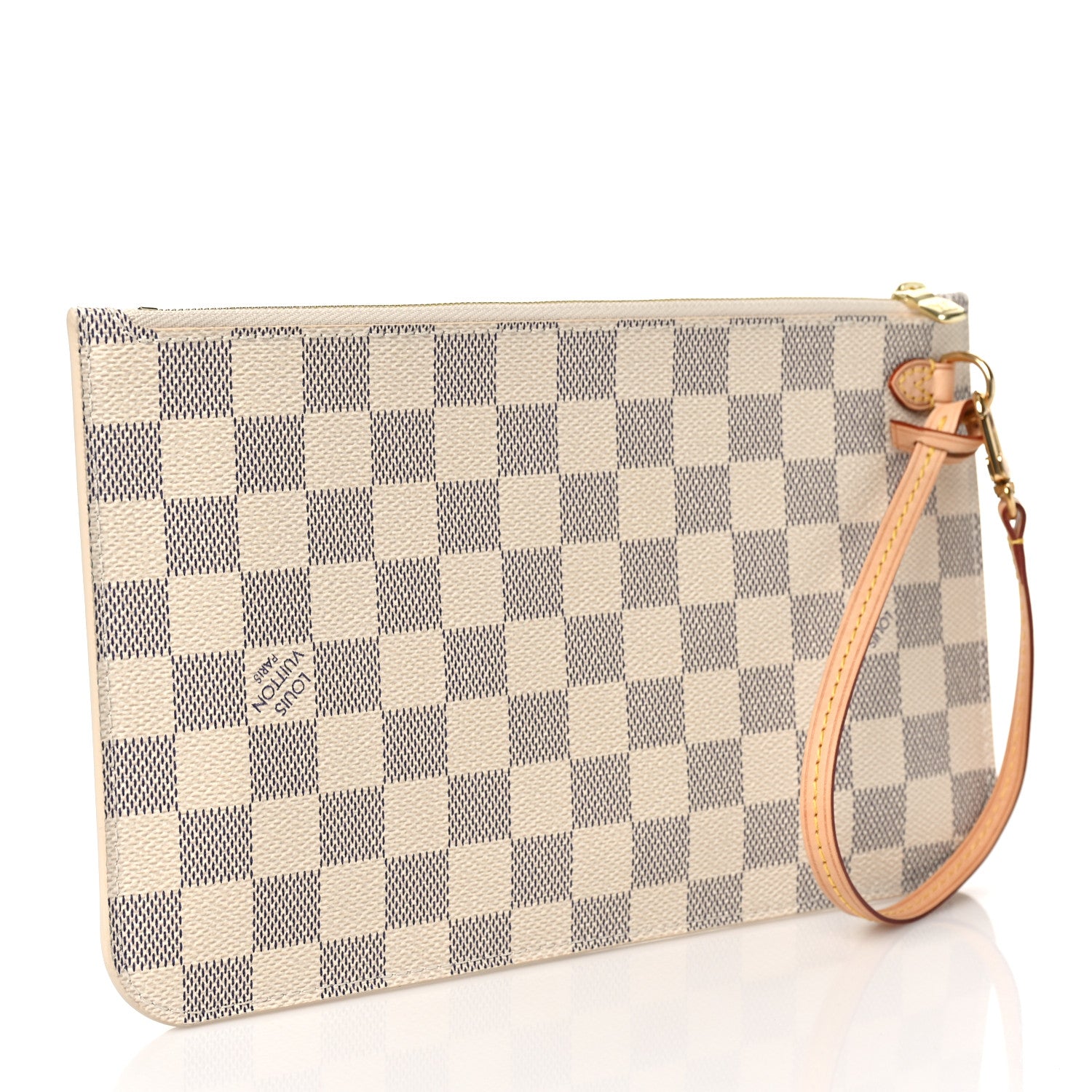 Louis Vuitton Damier Azur Neverfull MM GM Pochette 3 of 8