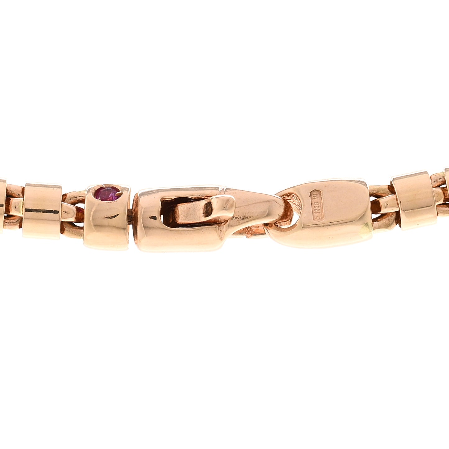 18K Rose Gold 3mm Chain Necklace