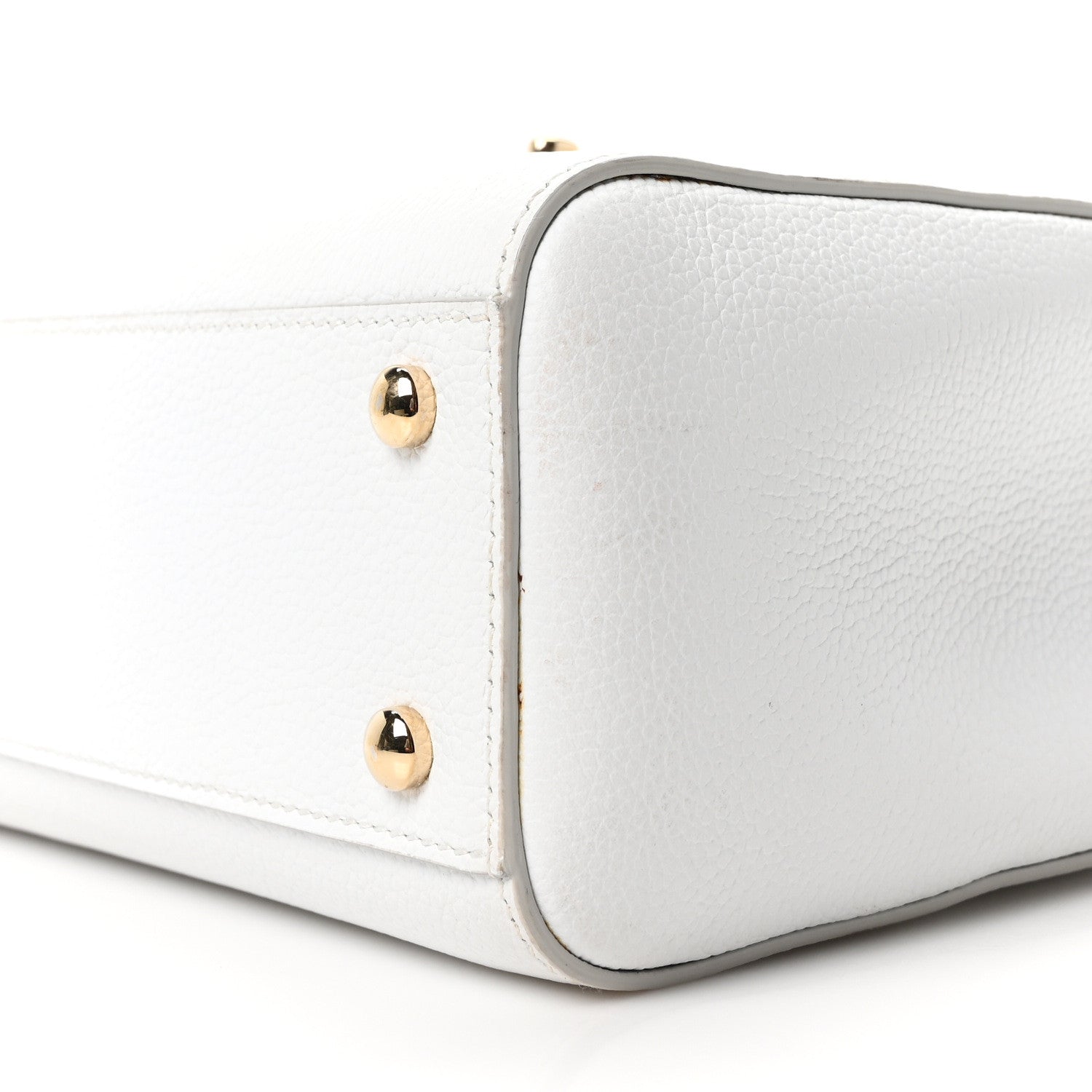 Chanel Grained Calfskin Mini Neo Executive Shopper Tote White