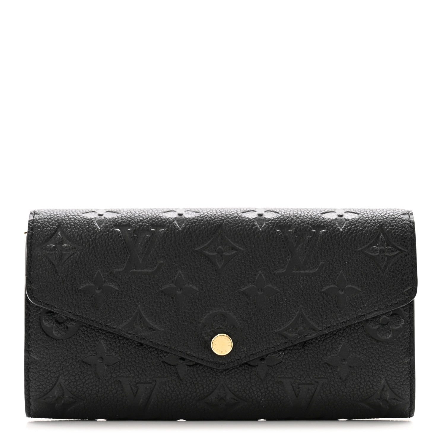 Louis Vuitton Empreinte Sarah Wallet NM Black 1 of 7