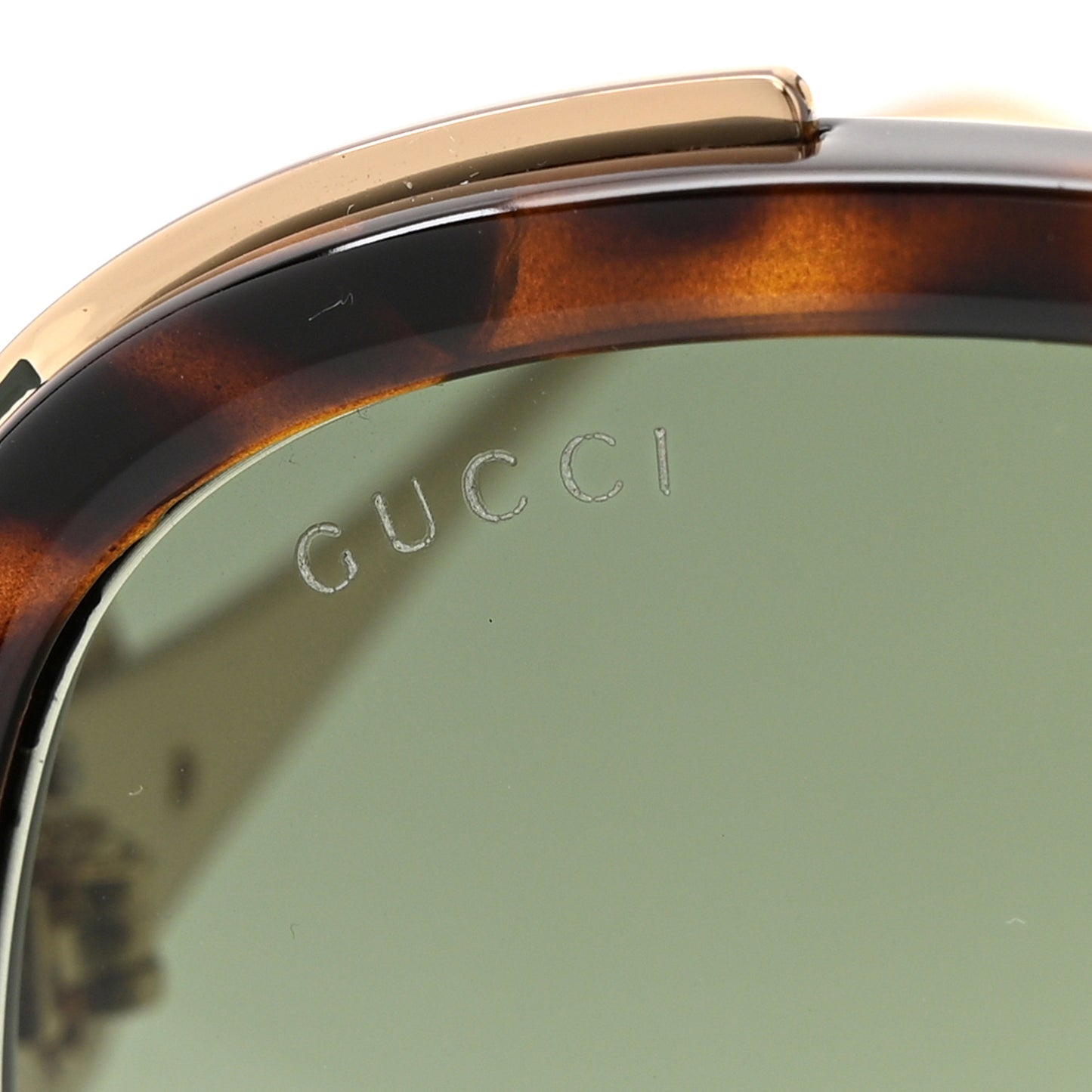 Round Frame Injected GG0226S Sunglasses Tortoise